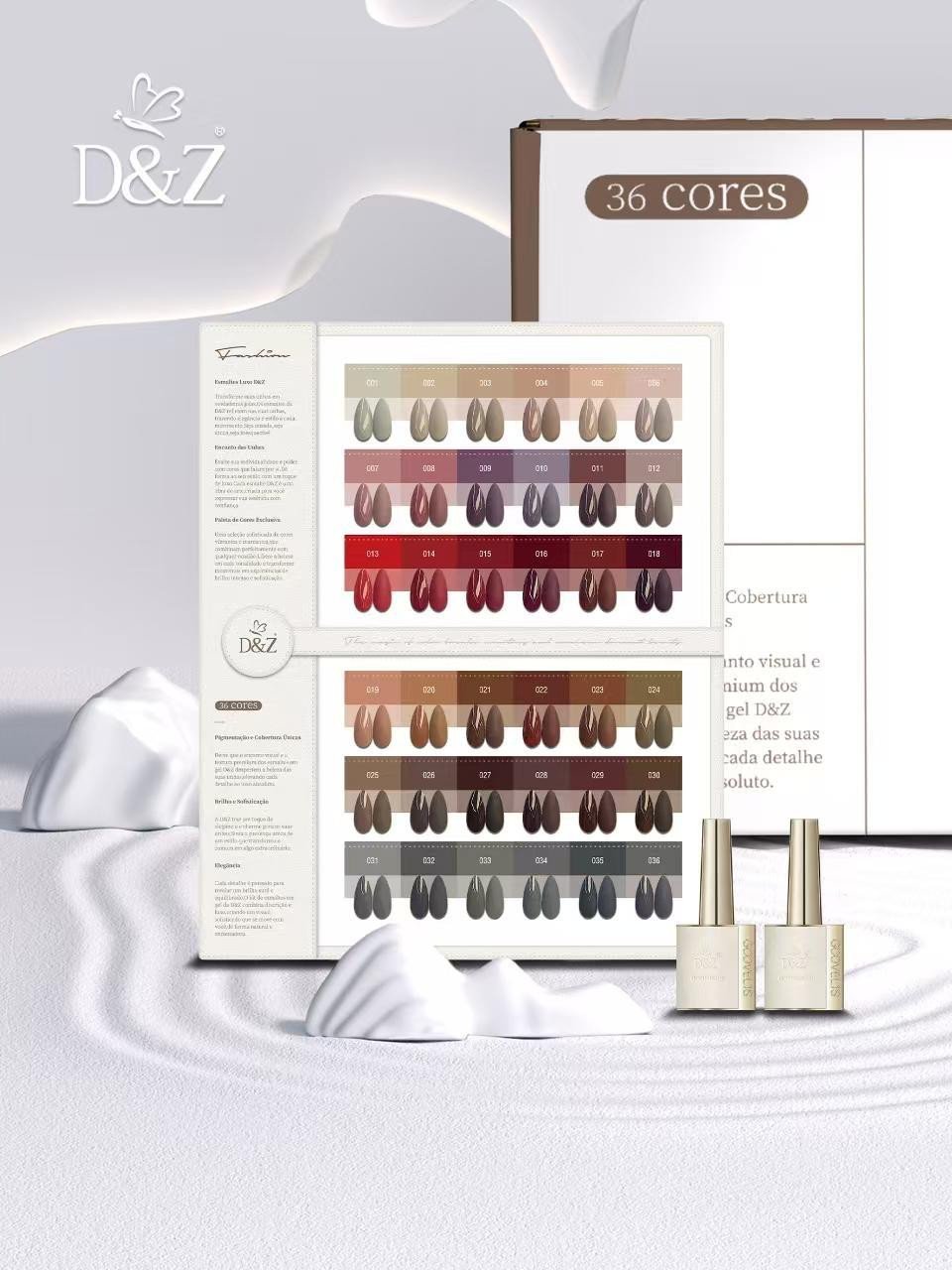 ZERO～Single Collection/D-SHADE Esmalte em gel Gcovelis 36 Cores D&Z