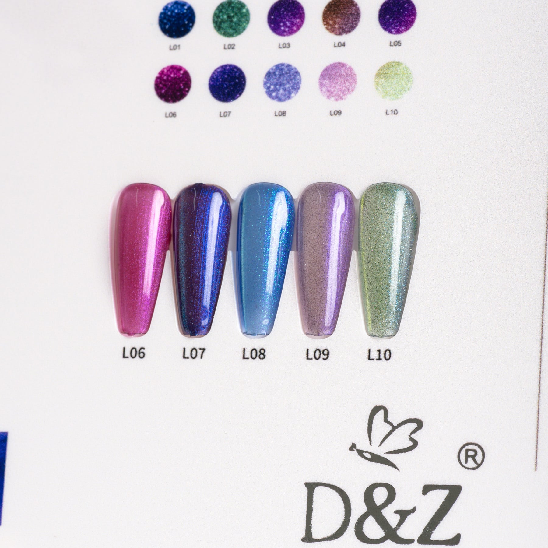 Esmaltes em Gel Magnético D&Z Coleção Mermaid