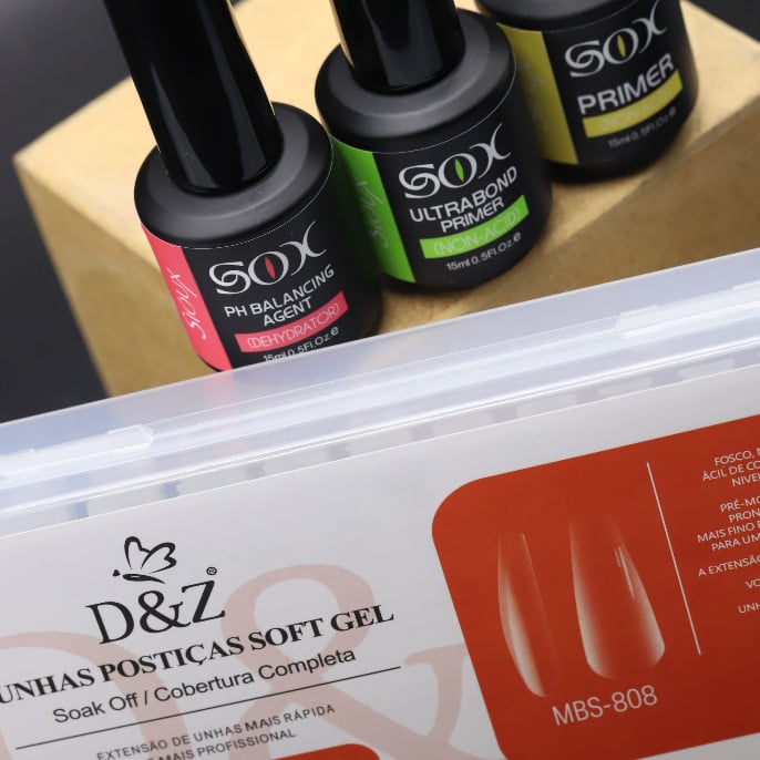 Kit Iniciante Soft Gel Produtos D&Z/Sioux
